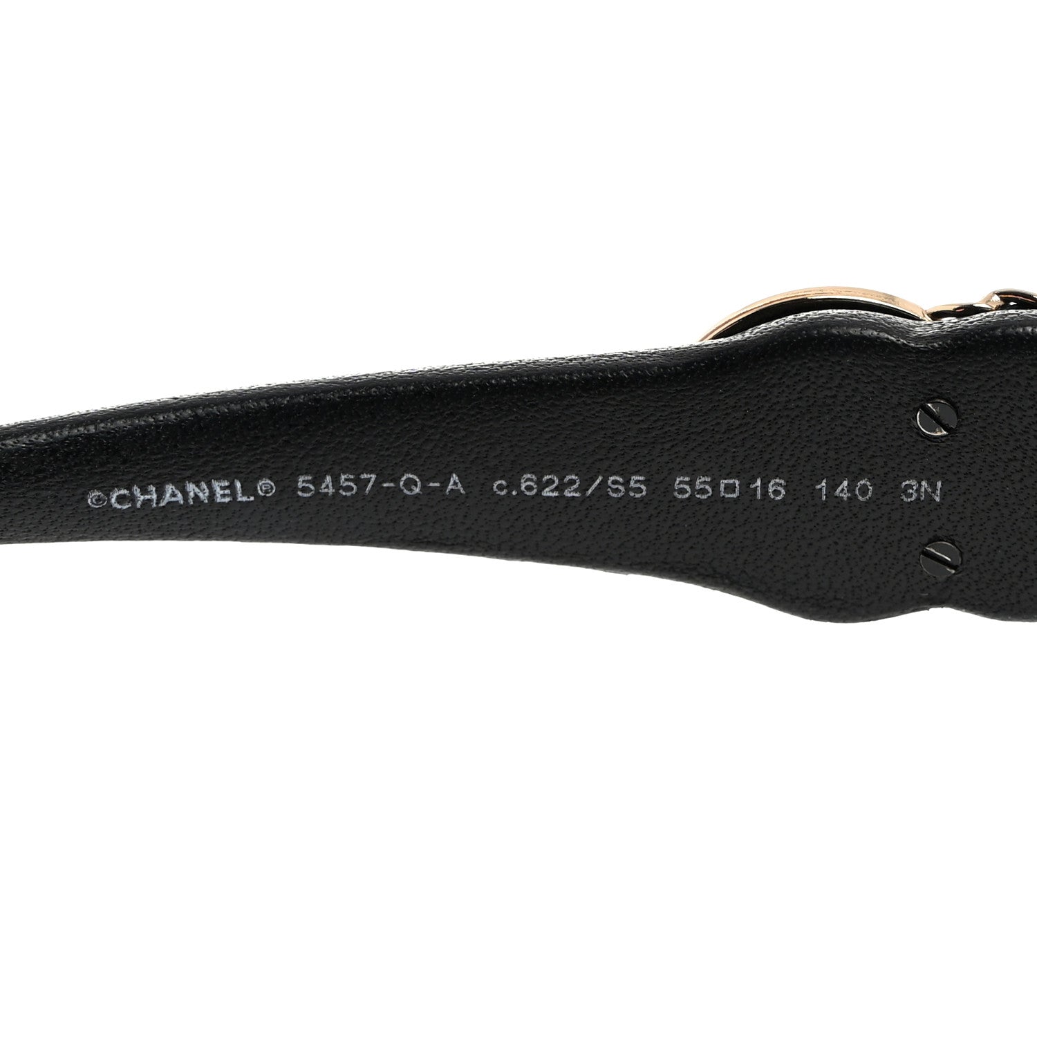 Chanel Acetate Lambskin CC Sunglasses 5457-Q-A Black 5 of 8