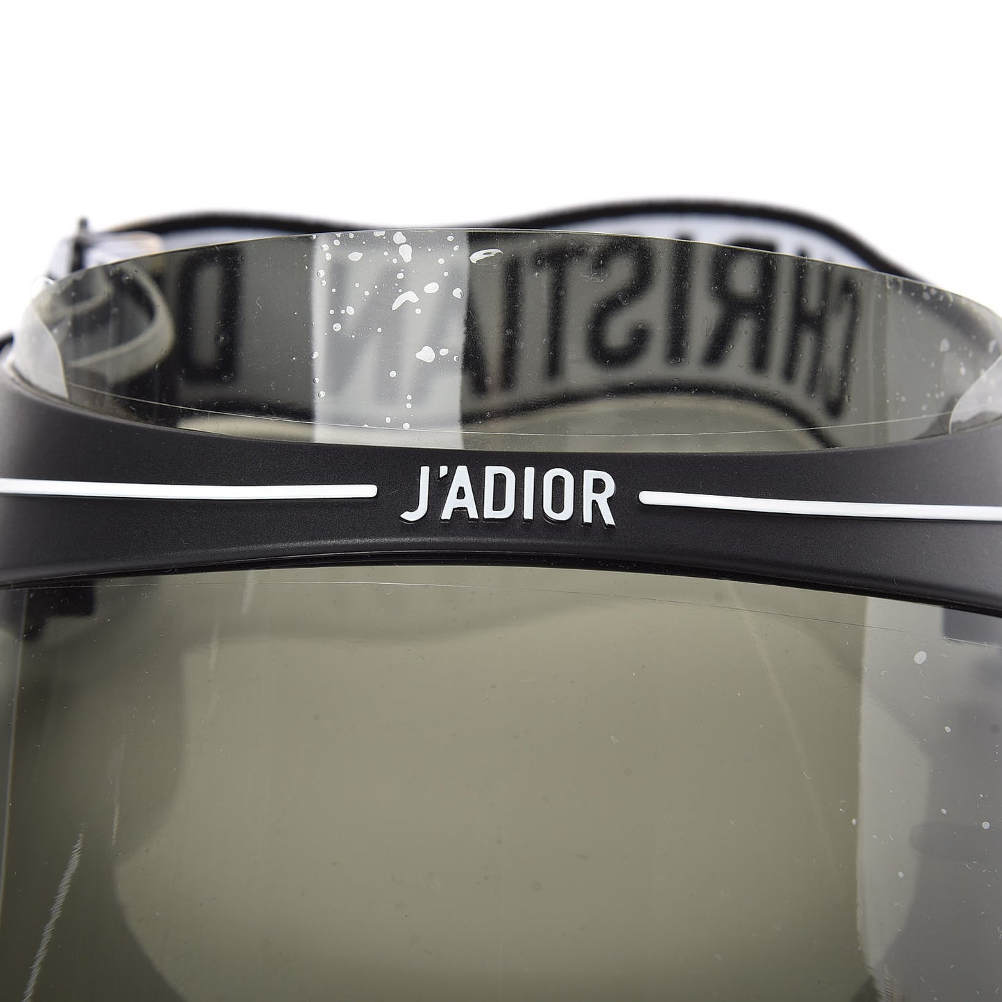 Mirrored DiorClub1 Sun Visor Black