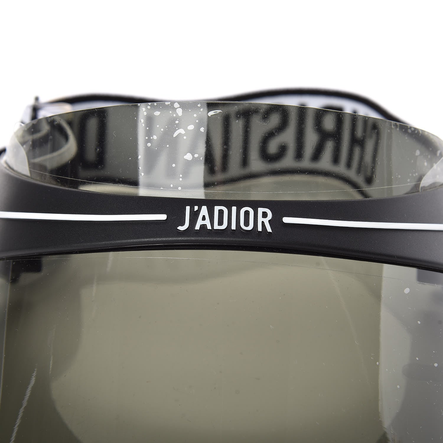 Christian Dior Mirrored DiorClub1 Sun Visor Black 6 of 7