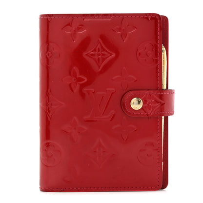 Louis Vuitton Vernis Small Ring Agenda Cover Pomme D'Amour 1 of 9