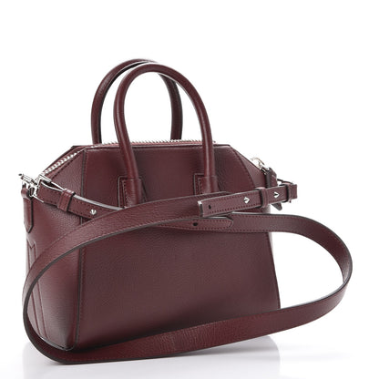 Givenchy Sugar Goatskin Mini Antigona Oxblood 4 of 8
