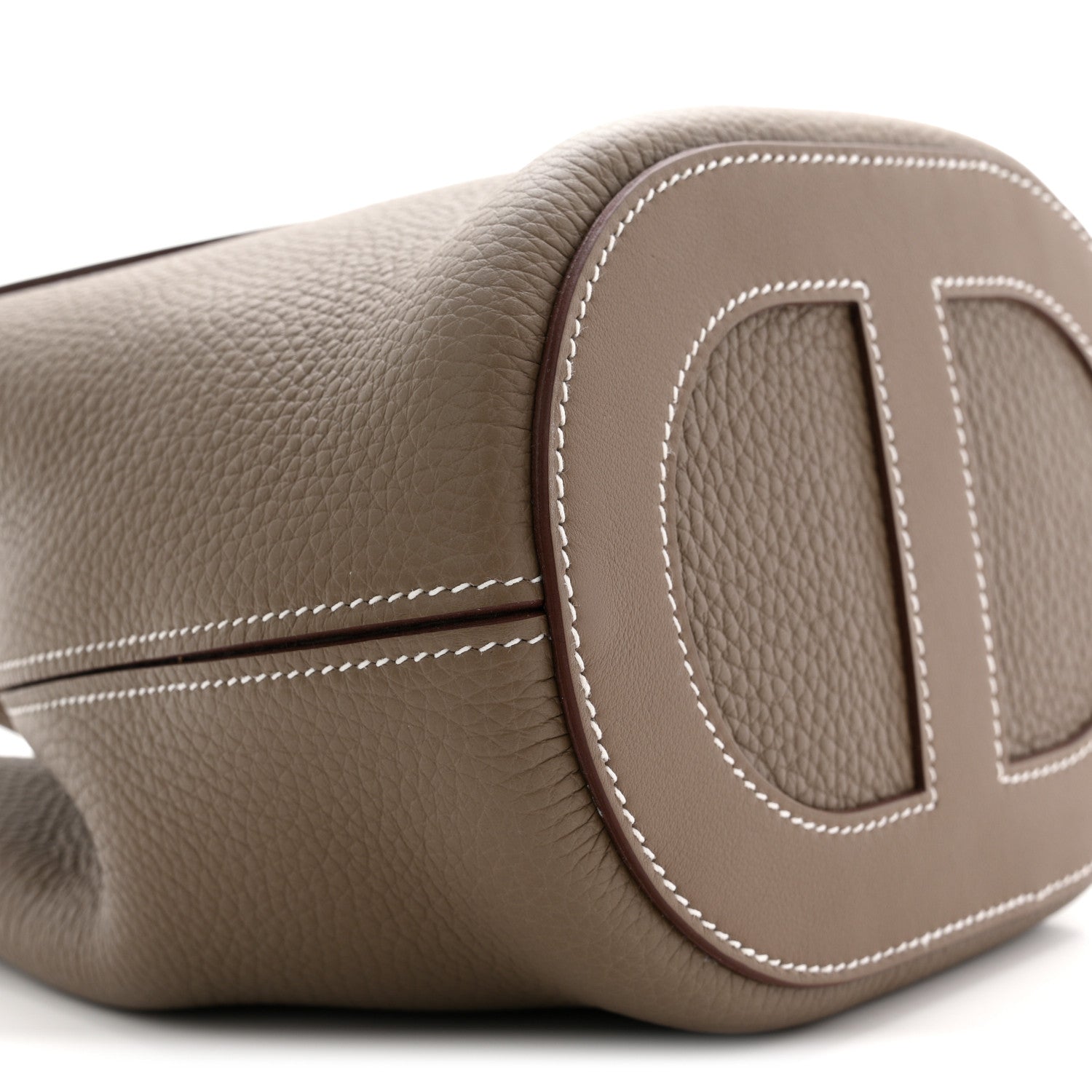 Hermes Taurillon Clemence Swift In-The-Loop 18 Bag Etoupe 16 of 23