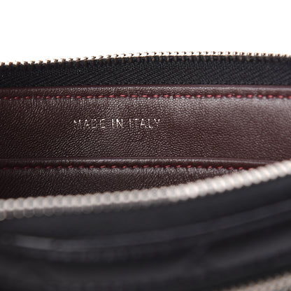 Chanel Lambskin Quilted Zip Pouch Black 7 of 8