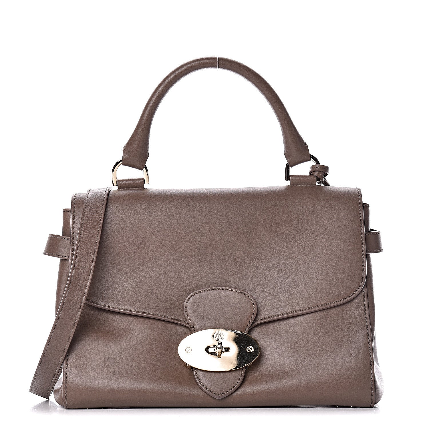 Mulberry Polished Calfskin Primrose Taupe 1 of 24