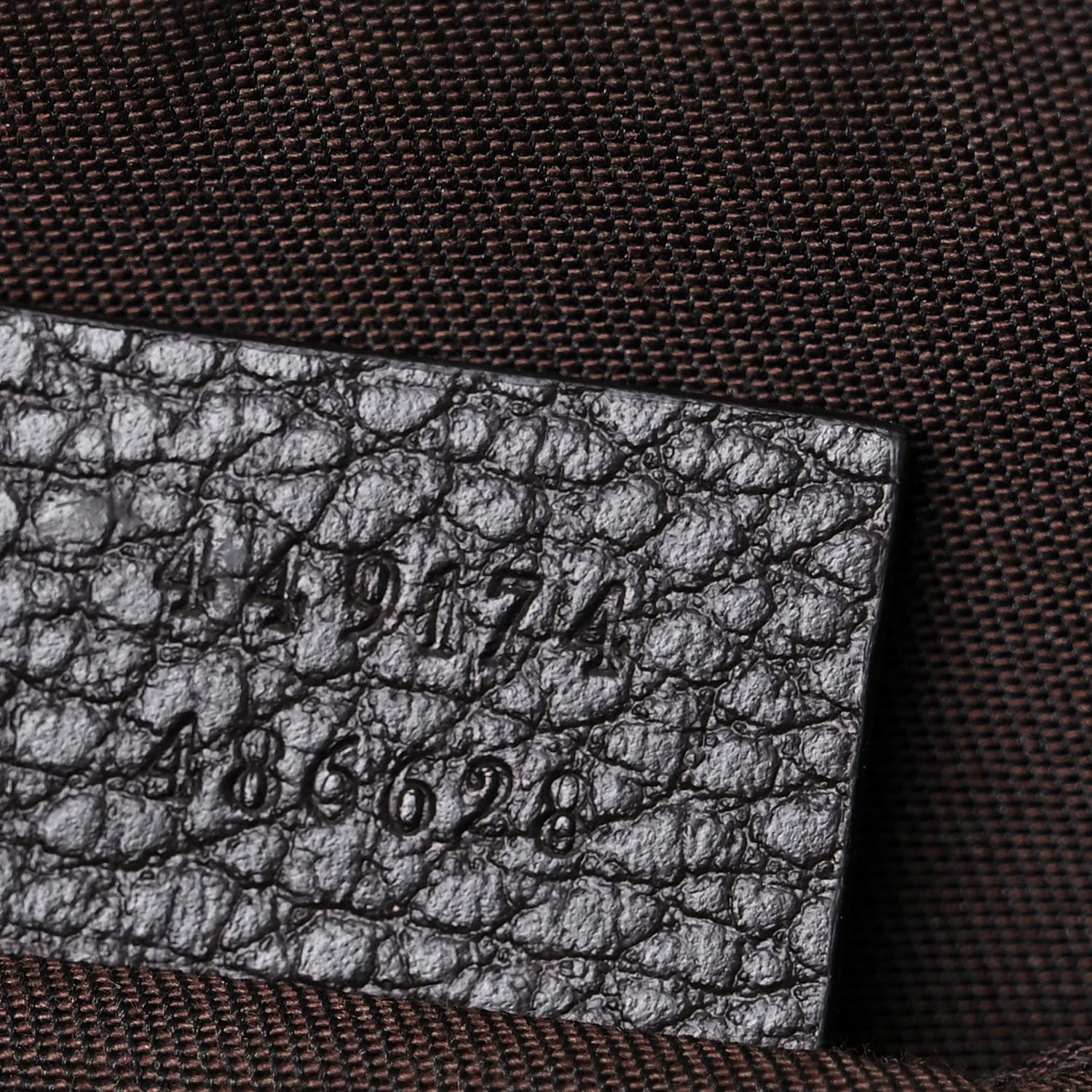 Gucci Monogram Belt Bag Dark Brown 7 of 12