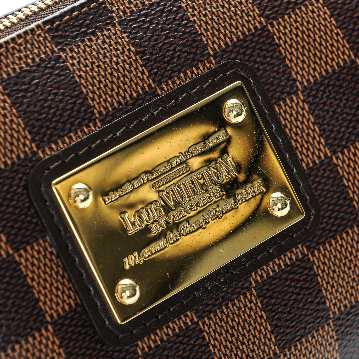 Louis Vuitton Damier Ebene Eva Clutch 7 of 7