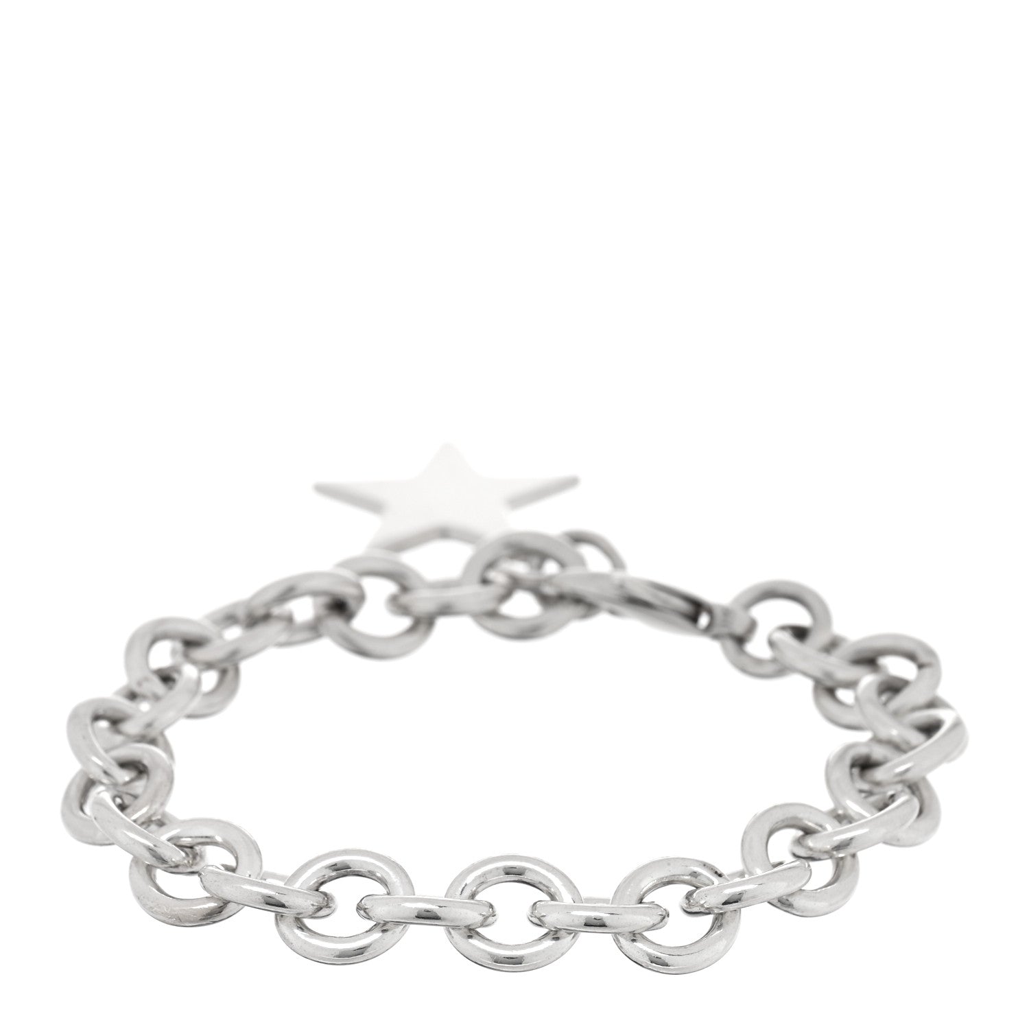 Tiffany Sterling Silver Star Charm Bracelet 2 of 3