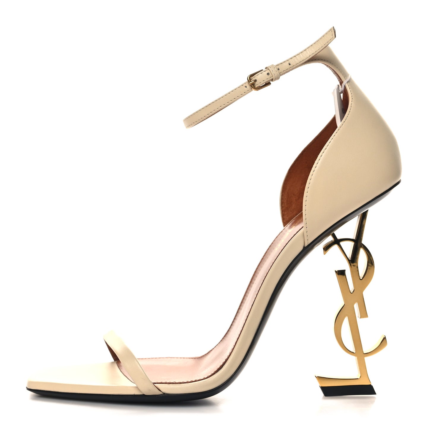 Calfskin 110 Opyum Sandals 39.5 Real Beige