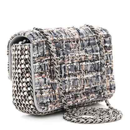 Chanel Quilted Mini River of Pearls Flap Bag 3 of 11