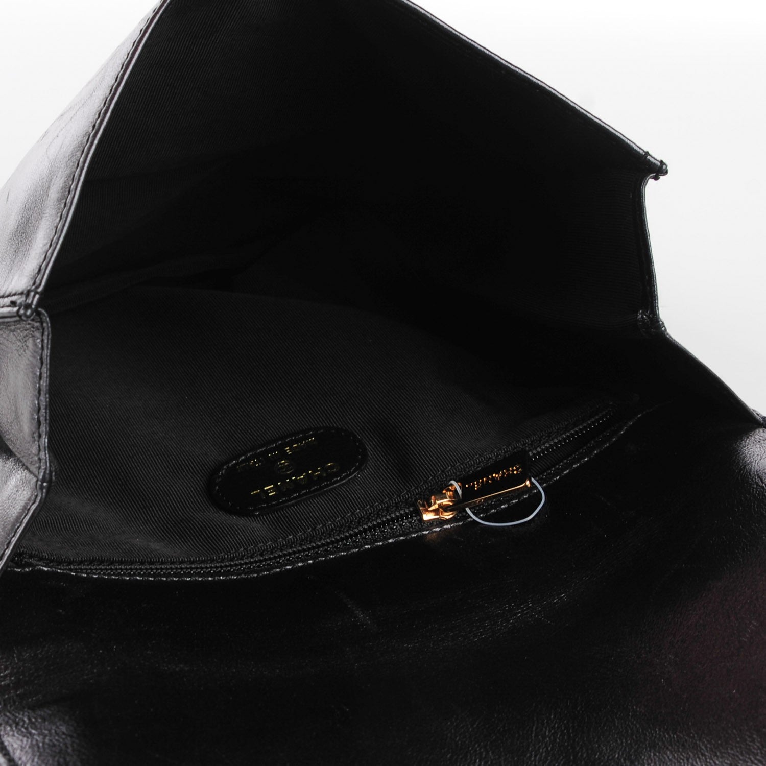 Chanel Lambskin Shoulder Flap Bag Black 5 of 8