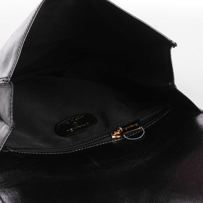 Chanel Lambskin Shoulder Flap Bag Black 5 of 8