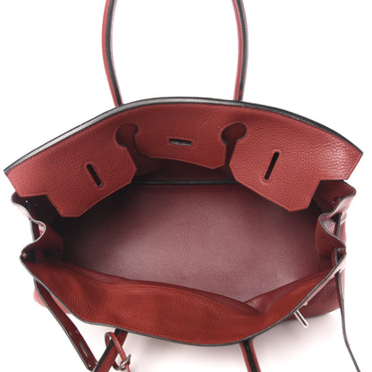 Hermes Taurillon Clemence JPG Birkin 42 Rouge H 5 of 12