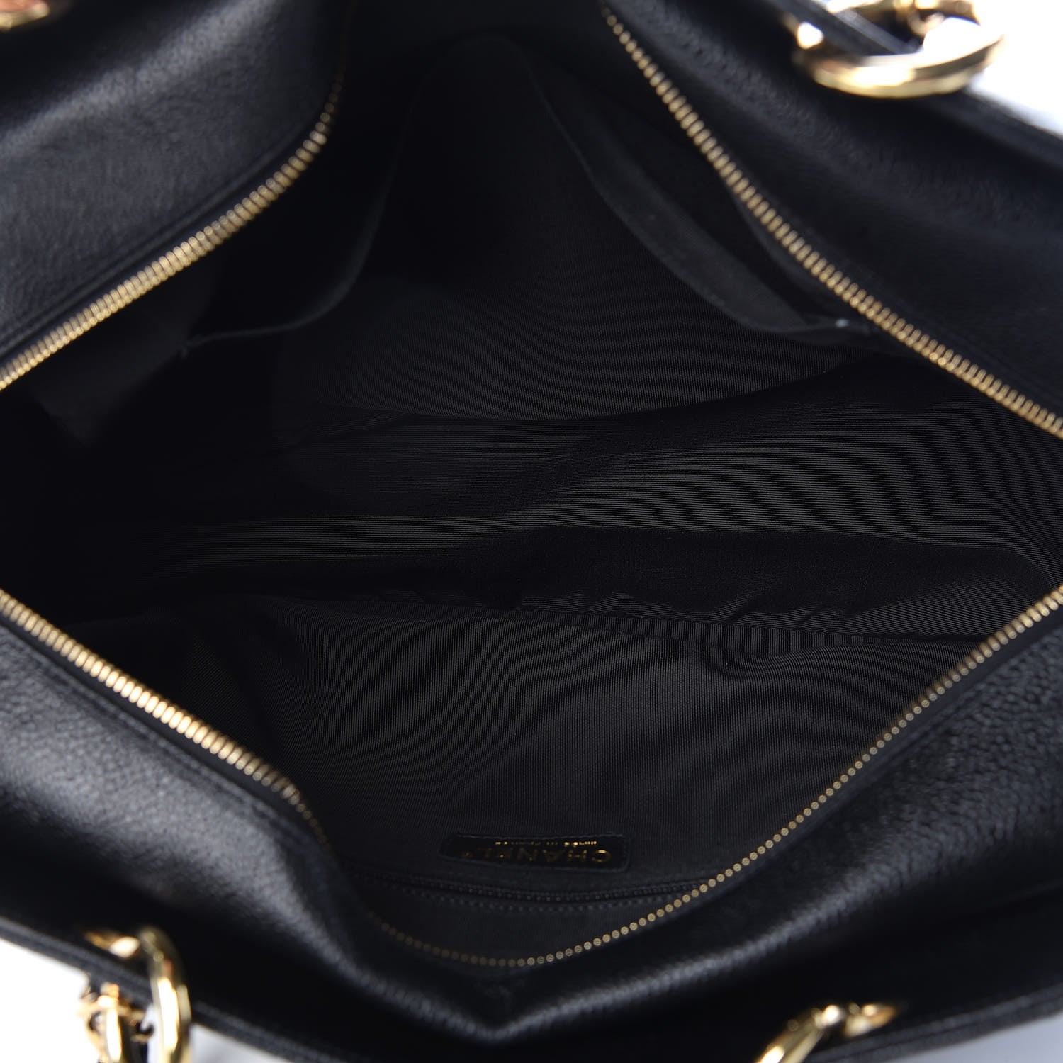 Chanel Caviar Quilted Petit Timeless Tote PTT Black 5 of 10