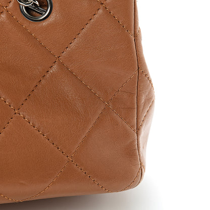 Chanel Calfskin Quilted In The Business Camera Case Camel 15 of 15