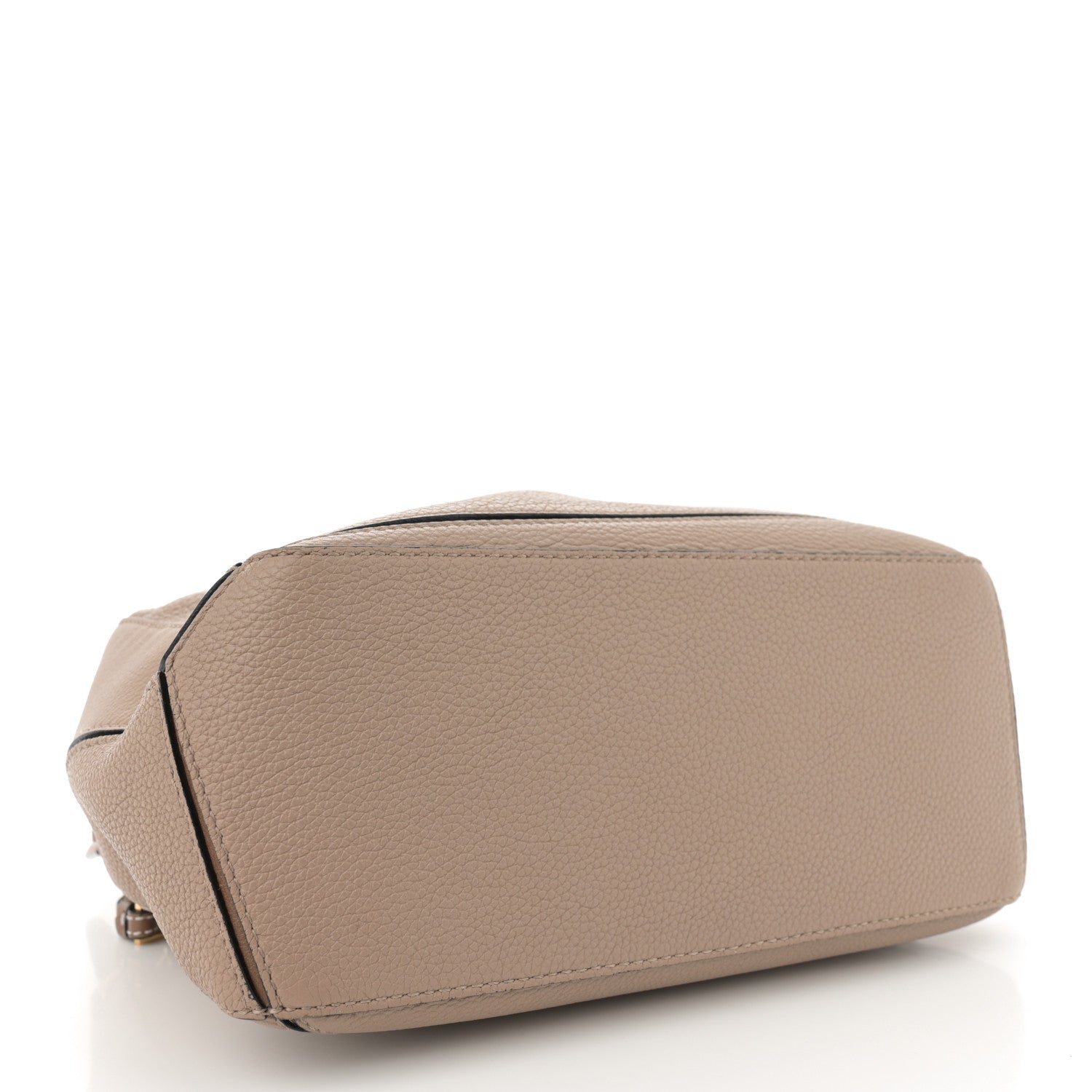 Loewe Grained Calfskin Small Puzzle Bag Sand Mink 1634538