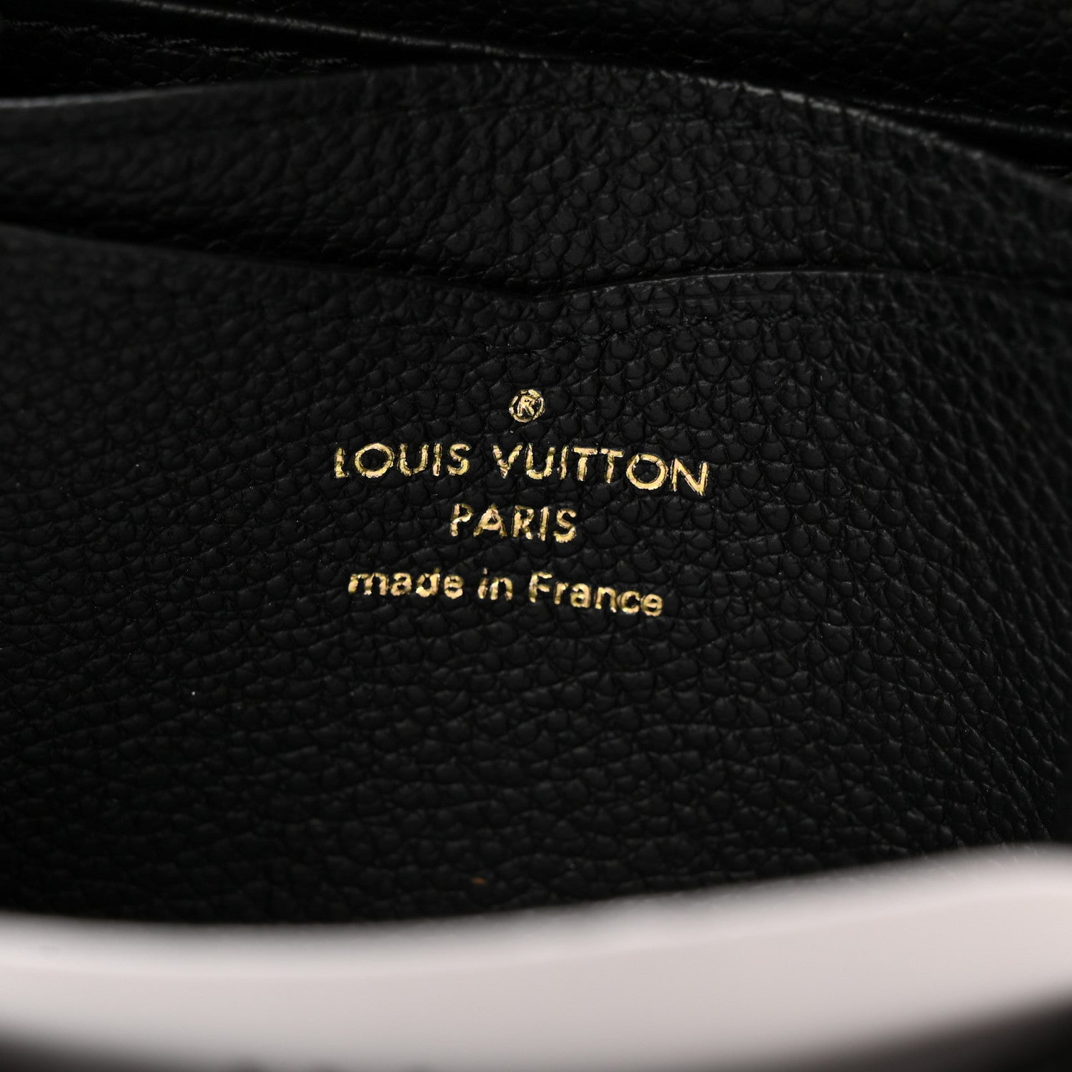Louis Vuitton Empreinte Zippy Coin Purse Black 6 of 6