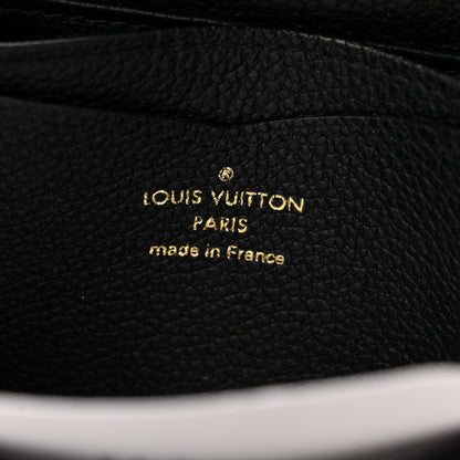 Louis Vuitton Empreinte Zippy Coin Purse Black 6 of 6