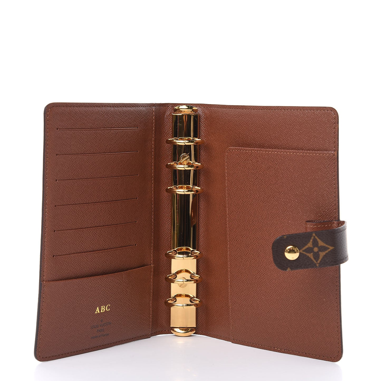Monogram Medium Ring Agenda Cover