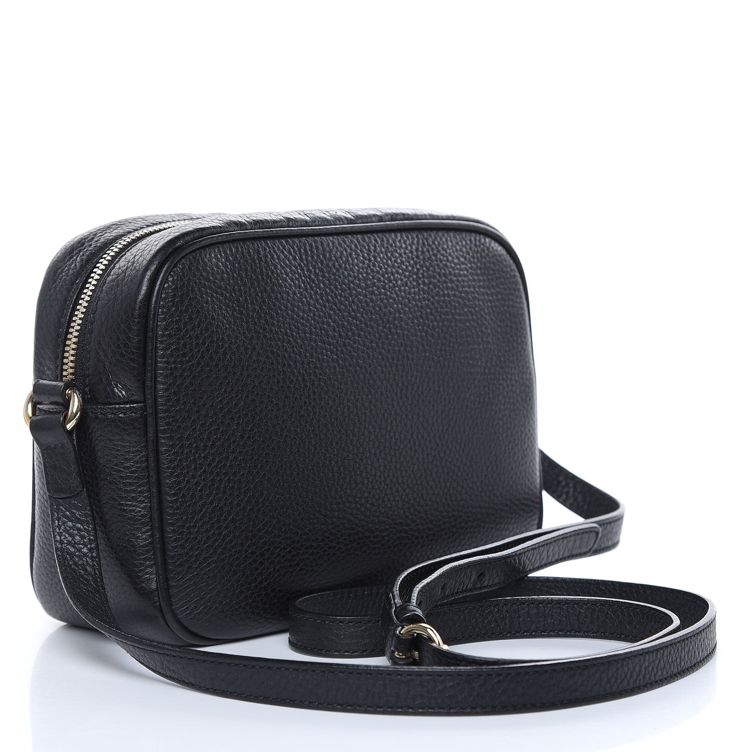 Gucci Pebbled Calfskin Small Soho Disco Bag Black 3 of 11