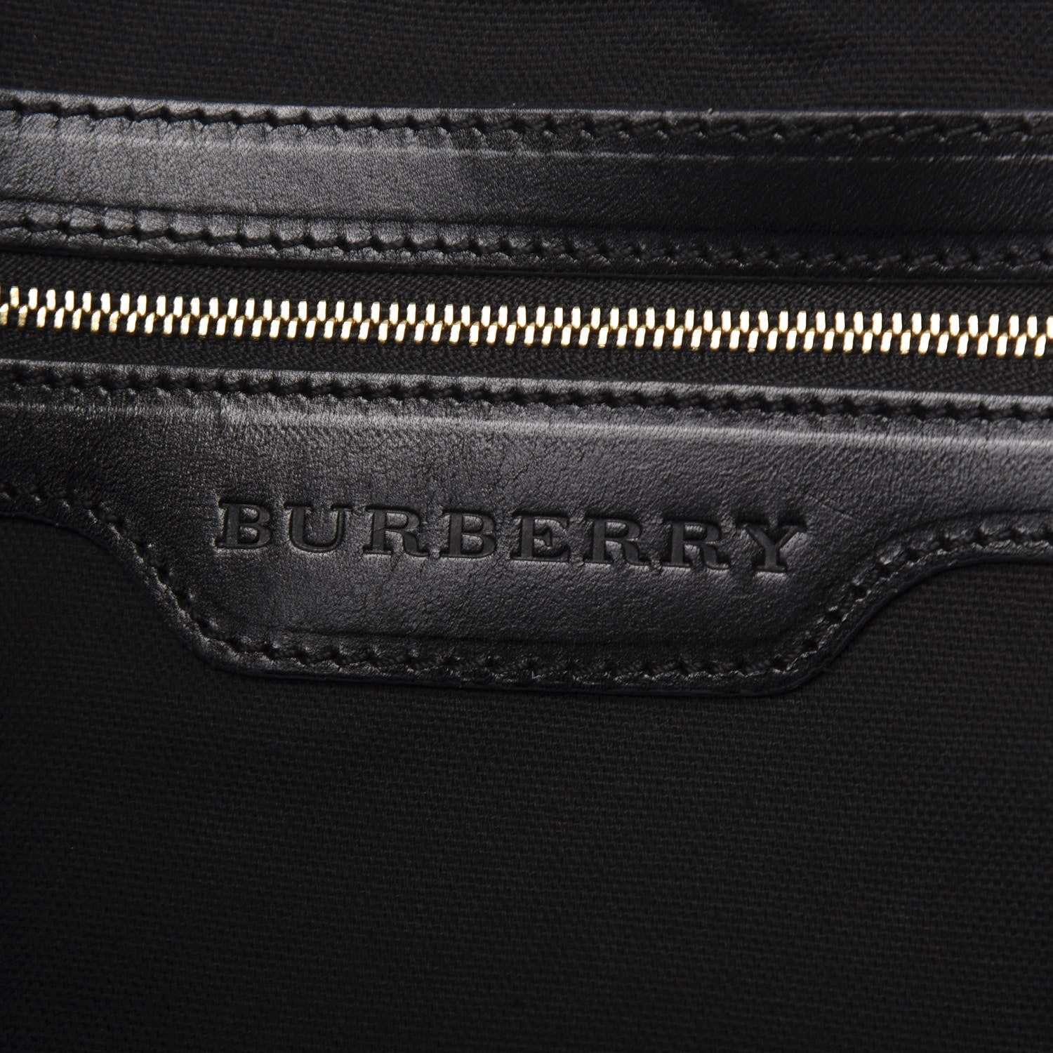 Burberry House Check Medium Canterbury Tote Black 6 of 8