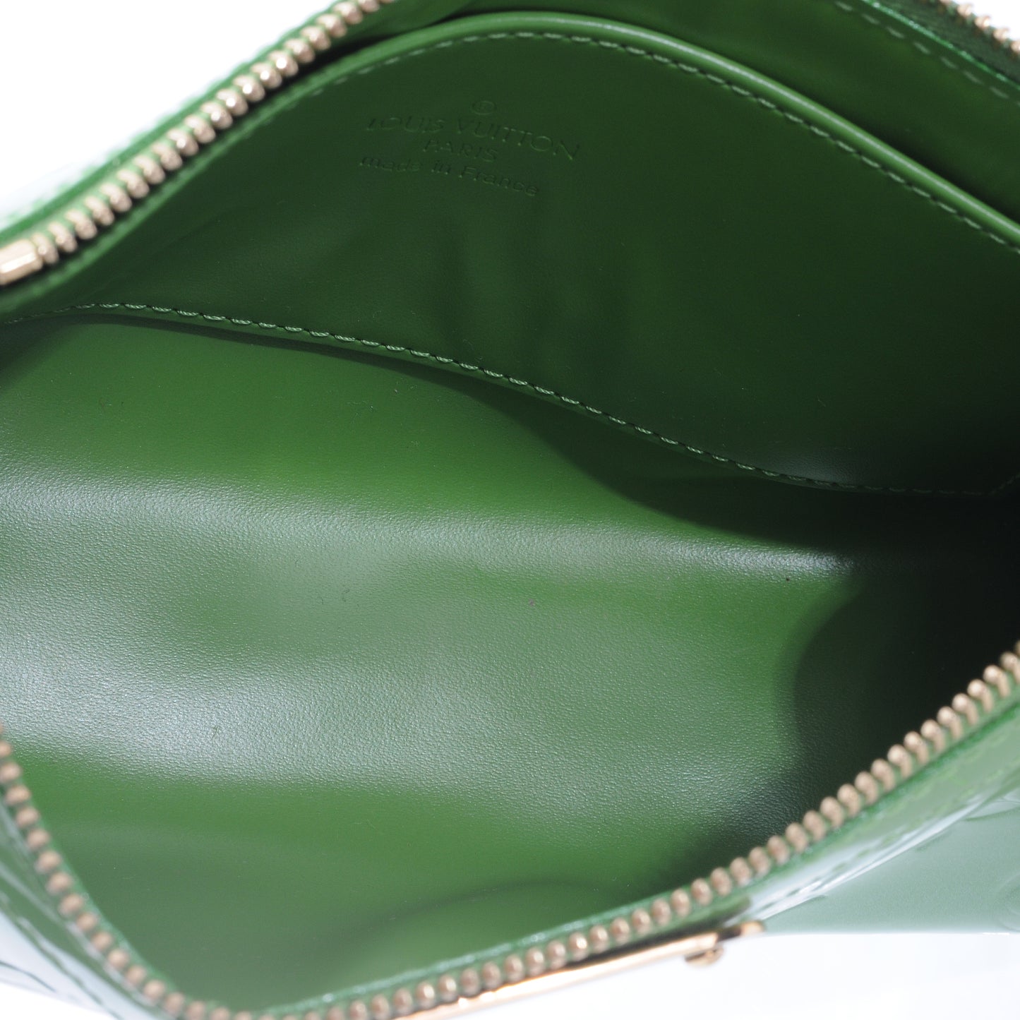 Vernis Trousse Cosmetic Pouch Vert Tonic