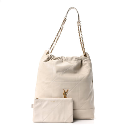 Saint Laurent Lambskin Matelasse Large Jamie Pochon Crema Soft 3 of 11