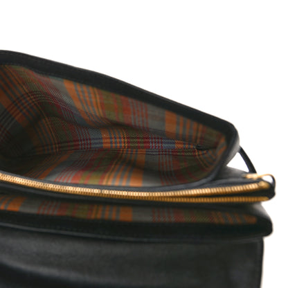Mulberry Small Classic Grain Calfskin Belted Bayswater Satchel Black 5 of 11