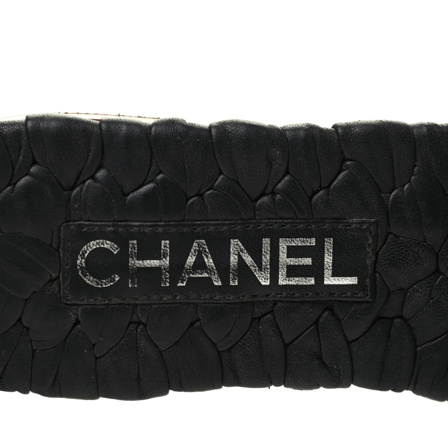 Chanel Lambskin Quilted Embroidered CC Mules Sandals 36 Black 8 of 15