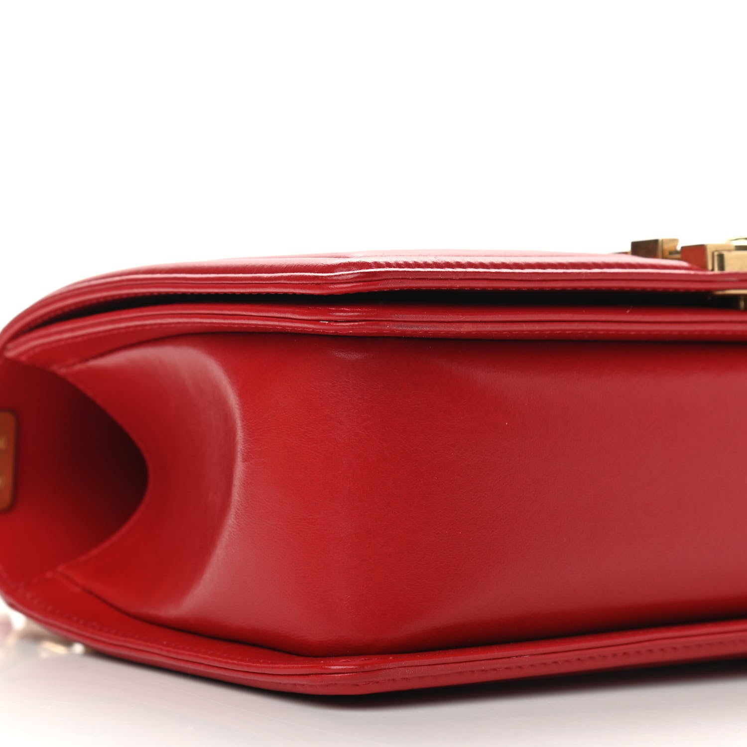 Chanel Calfskin Quilted Medium Boy Flap Red 8 of 11