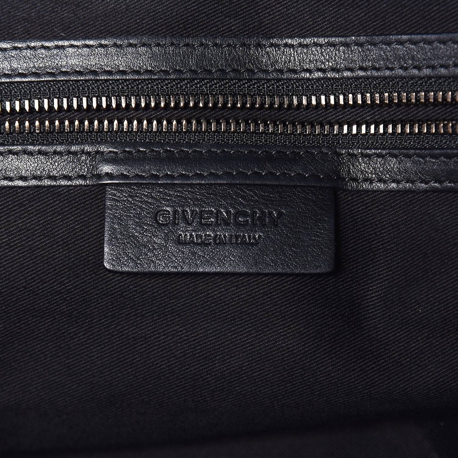 Givenchy Metallic Calfskin Medium Nightingale Silver 7 of 11