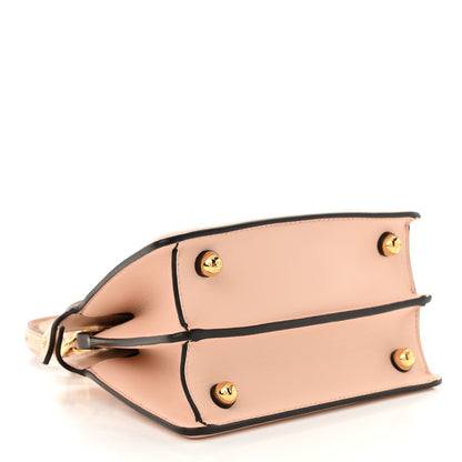 Fendi Shiny Nappa Plexiglass Petite Peekaboo I SEE U Satchel Light Rose 4 of 12
