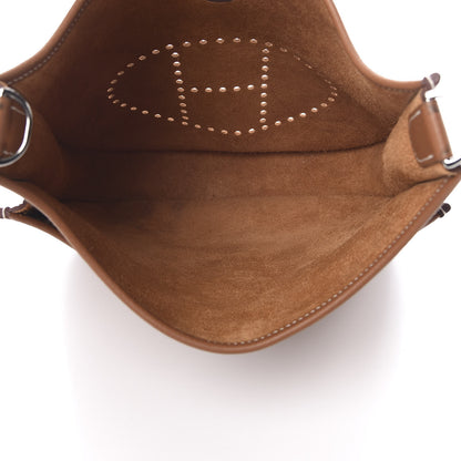 Hermes Taurillon Clemence Evelyne III PM Gold 5 of 11