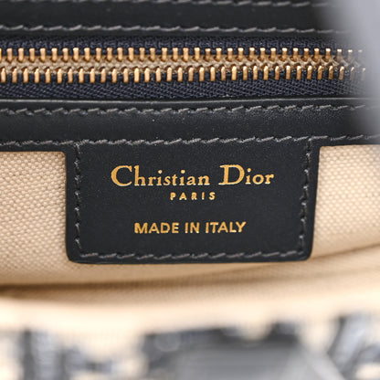 Christian Dior Oblique Saddle Bag Blue 6 of 11
