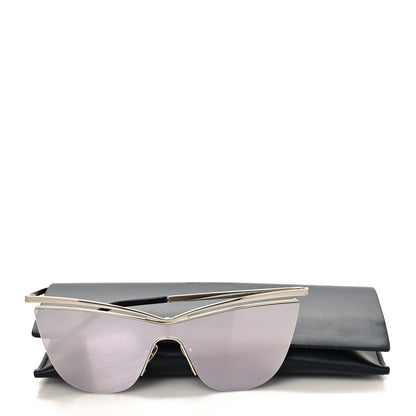 Saint Laurent SL249 Cat Eye Sunglasses Silver 7 of 7