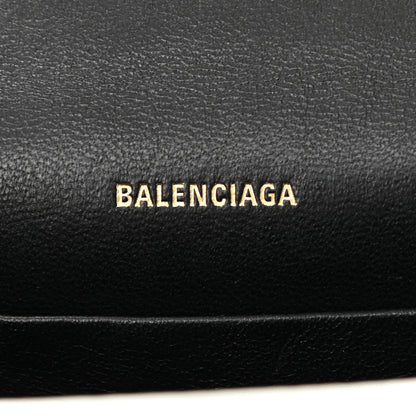 Balenciaga Patent Calfskin Lizard Embossed XS Sharp Top Handle Bag White 6 of 10