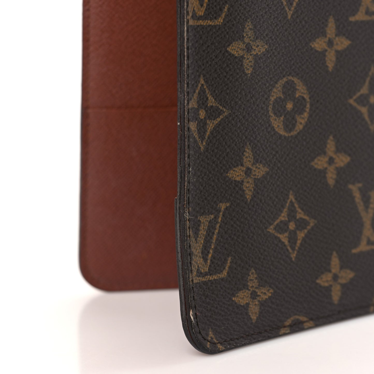 Monogram Desk Agenda Cover