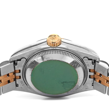 Rolex Stainless Steel 18K Yellow Gold 26mm Oyster Perpetual Datejust Watch Champagne 69173 4 of 5