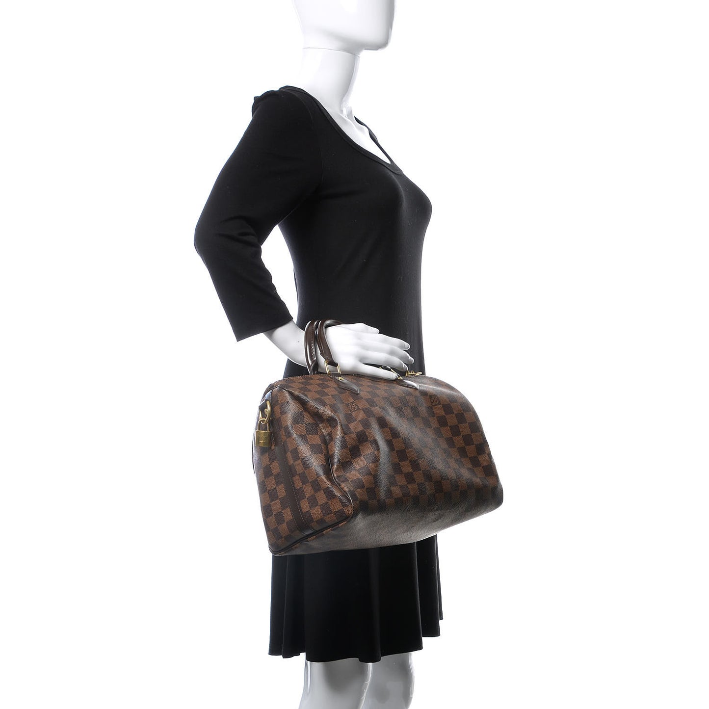 Damier Ebene Speedy Bandouliere 30