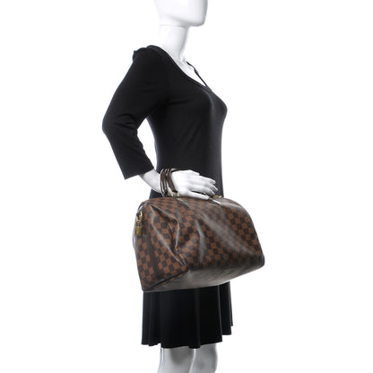 Louis Vuitton Damier Ebene Speedy Bandouliere 30 2 of 16