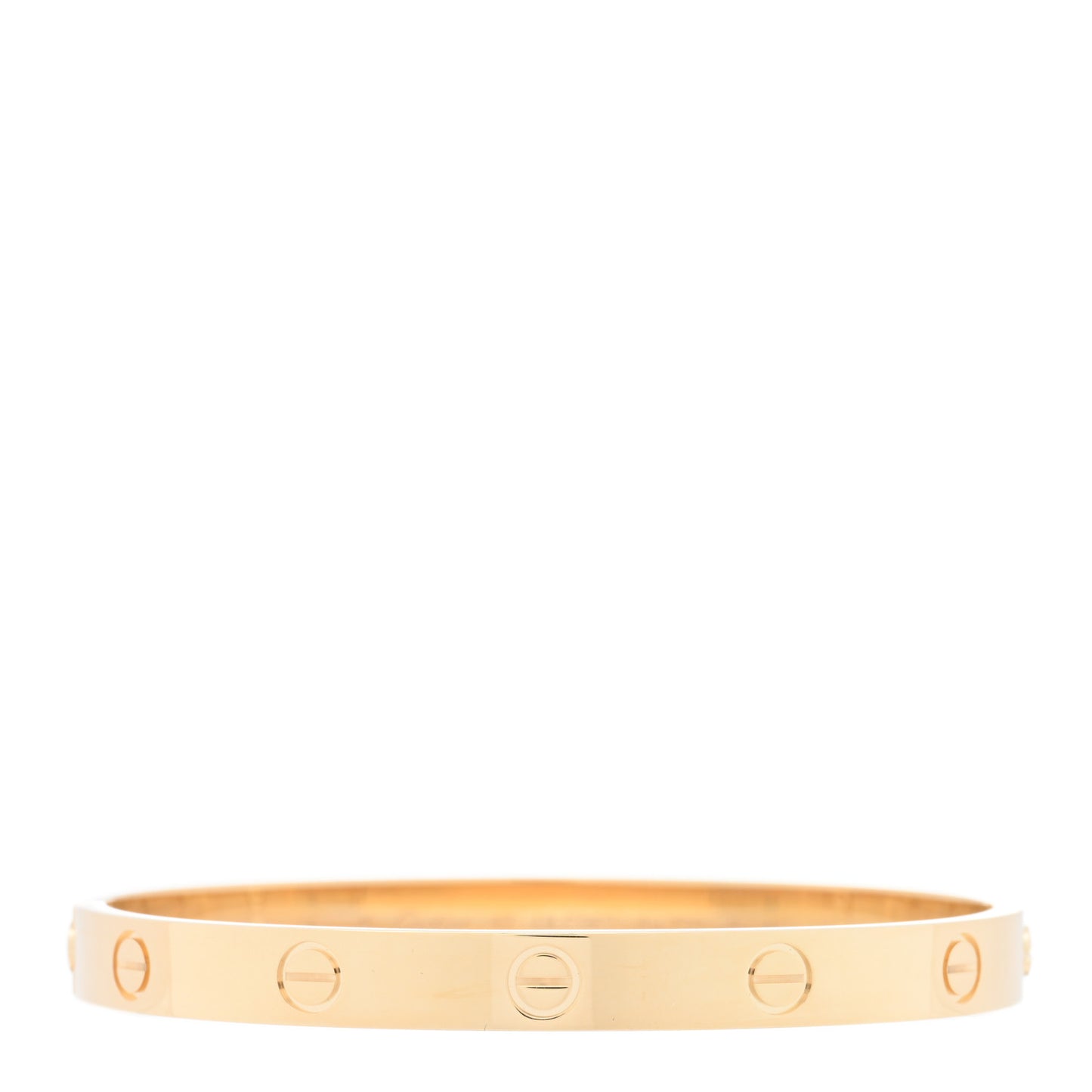 18K Yellow Gold LOVE Bracelet 17