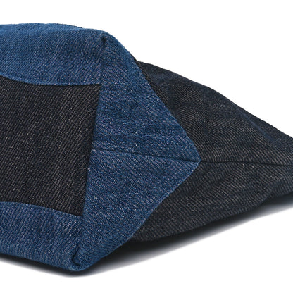 Chanel Denim Large Two Tone CC Shopping Blue 11 of 11