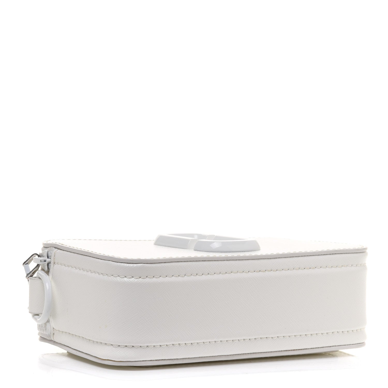 Marc Jacobs Saffiano Small Snapshot Camera Bag White 4 of 13