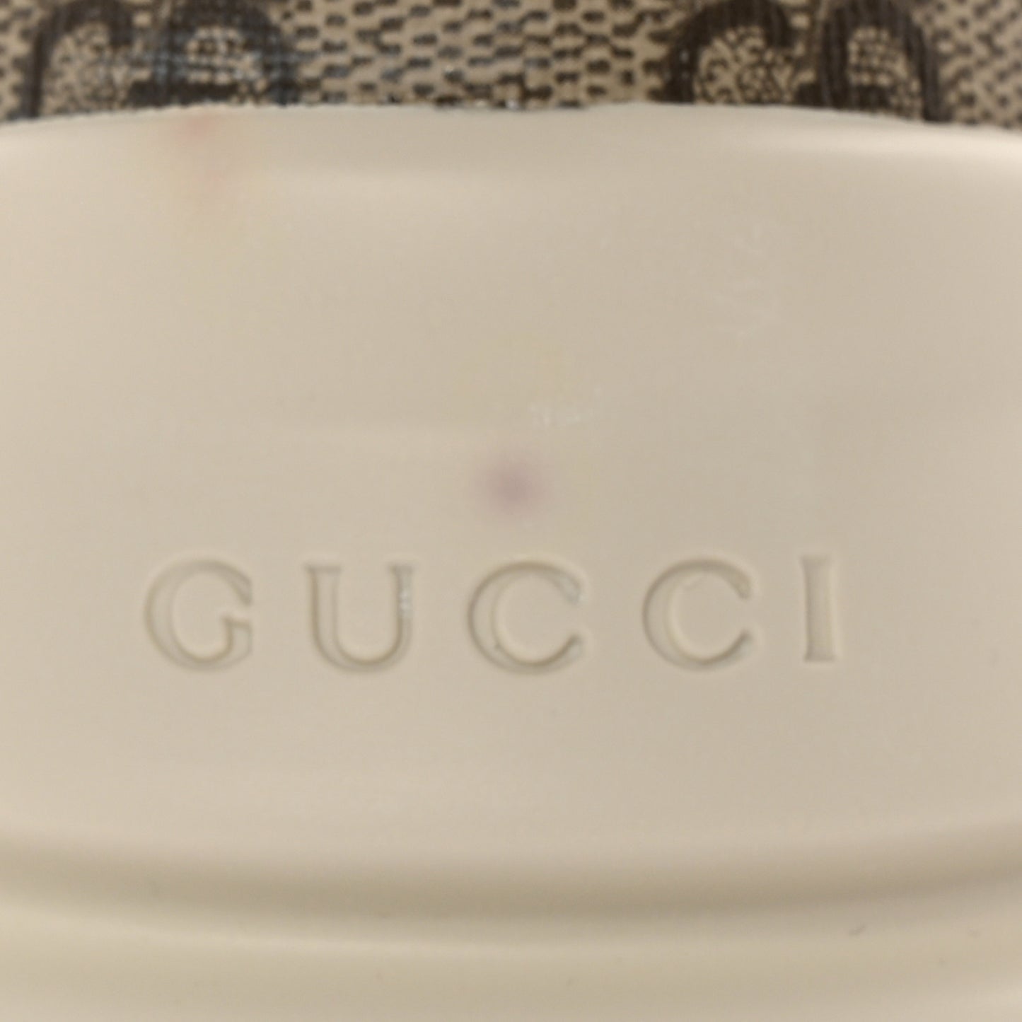 GG Supreme Monogram Mix Monogram Mens Rhyton Sneakers 8 London Blue Beige Sun Yellow