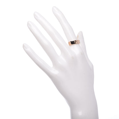Cartier 18K Pink Gold 5.5mm LOVE Ring 51 5.75 2 of 5