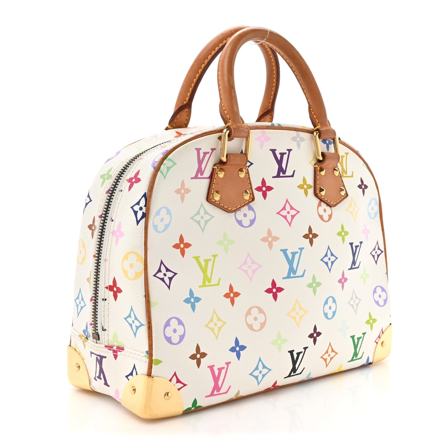 Louis Vuitton Monogram Multicolor Trouville White 3 of 15