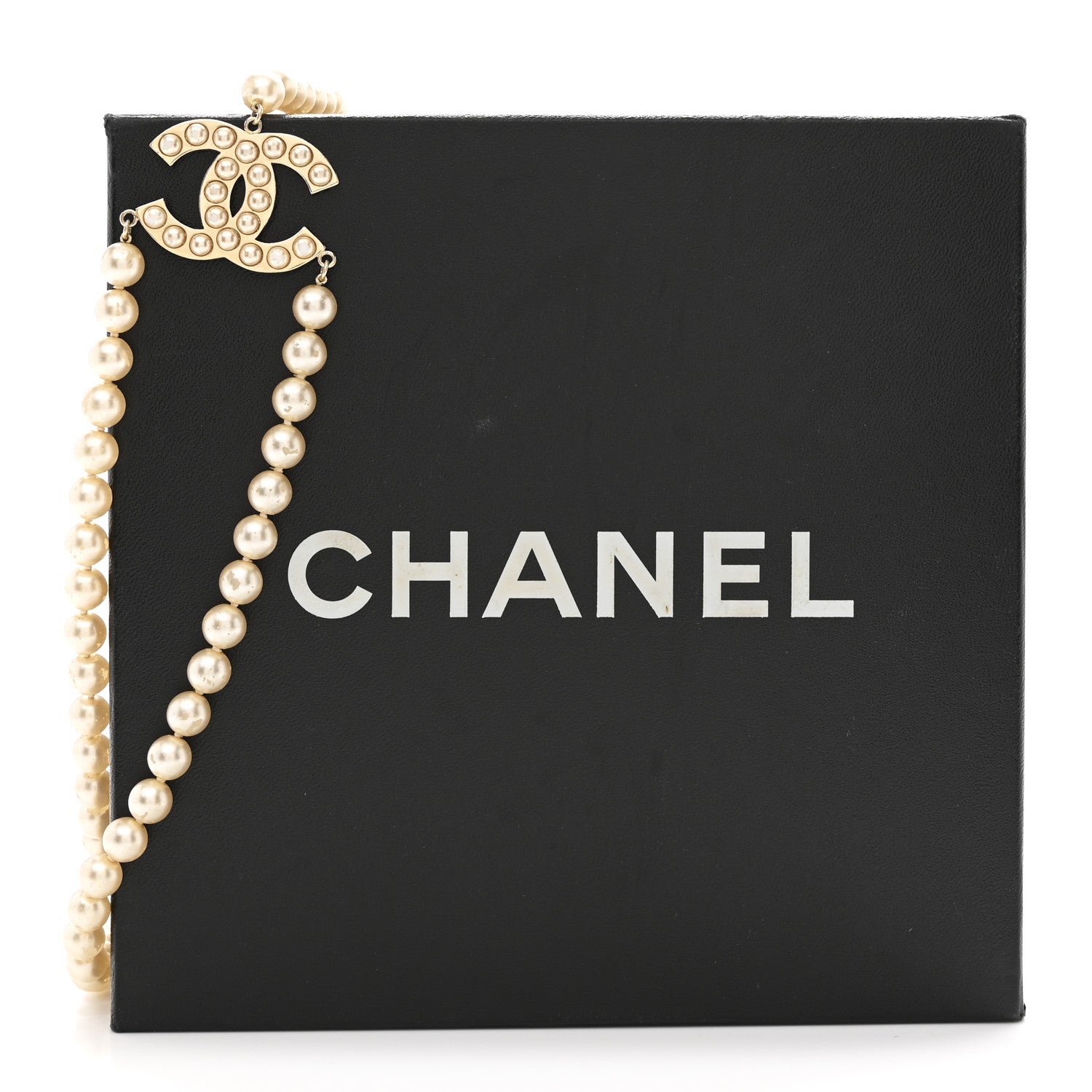 Chanel Pearl CC Double Strand Belt Gold 4 of 4