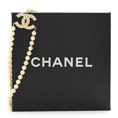 Chanel Pearl CC Double Strand Belt Gold 4 of 4