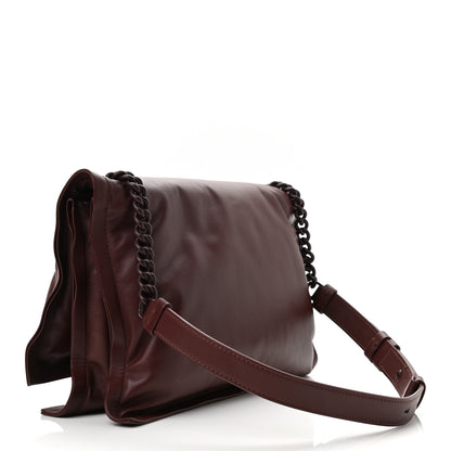 Salvatore Ferragamo Calfskin Small Viva Bow Shoulder Bag Burgundy 3 of 10