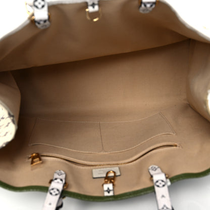 Louis Vuitton Monogram Giant Onthego GM Kaki Beige 5 of 10