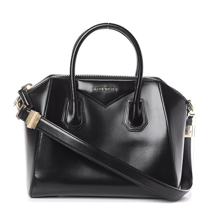 Givenchy Shiny Lord Calfskin Small Antigona Black 1 of 8
